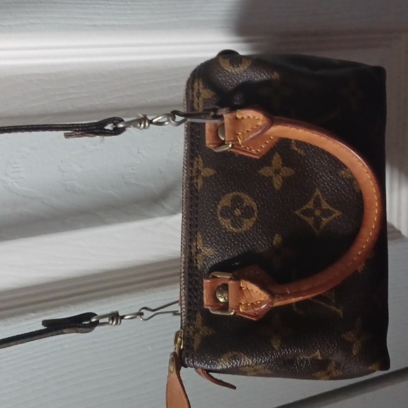 Louis Vuitton Mini Speedy Monogram Crossbody/Handbag - Picture 1 of 14